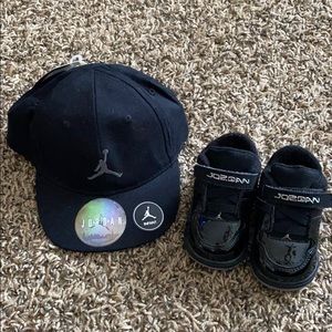 Jordan Infant Hat and Shoes